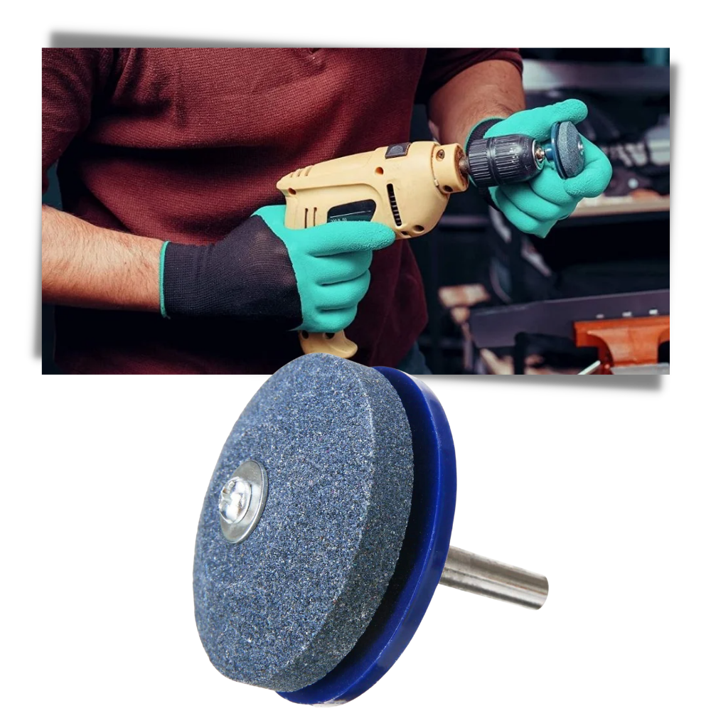 Set för skärpning av blad för roterande gräsklippare - Ozerty