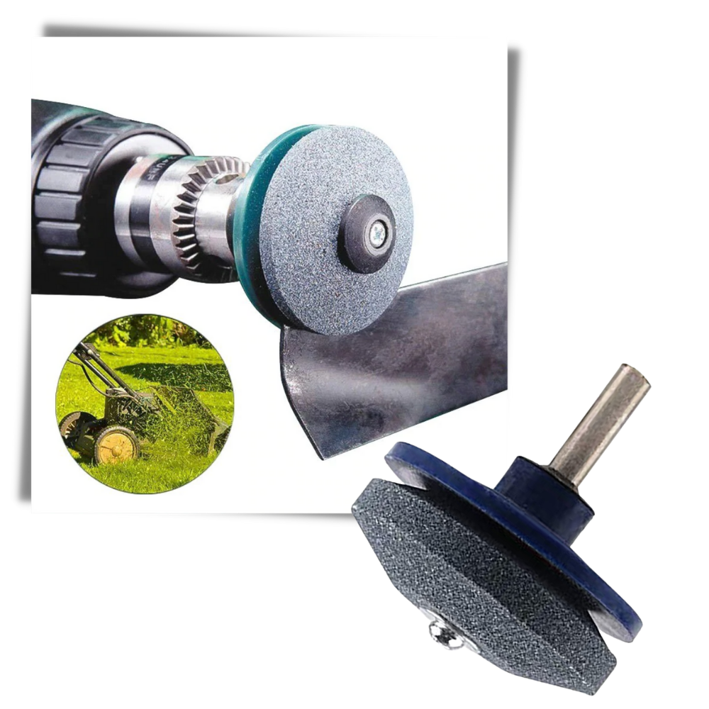 Set för skärpning av blad för roterande gräsklippare - Ozerty