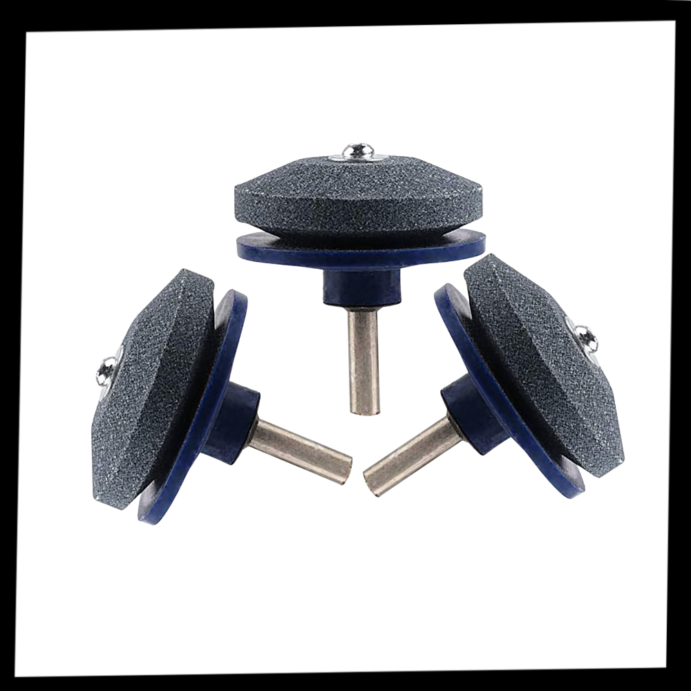 Set för skärpning av blad för roterande gräsklippare - Ozerty