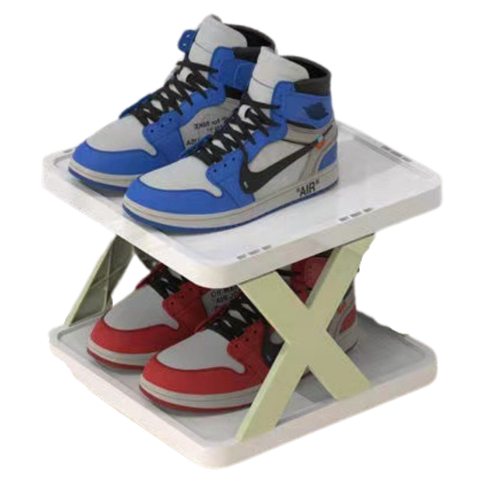 Skoställ med flera lager