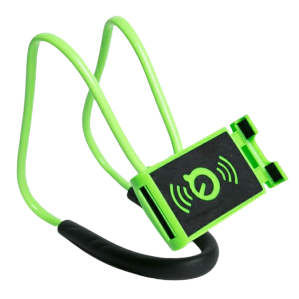 Telefonhållare med nackstöd