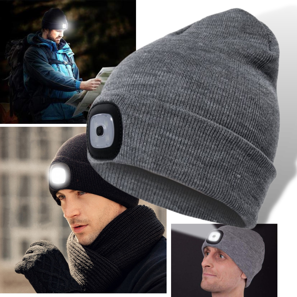 Mössa med lampa - Ozerty