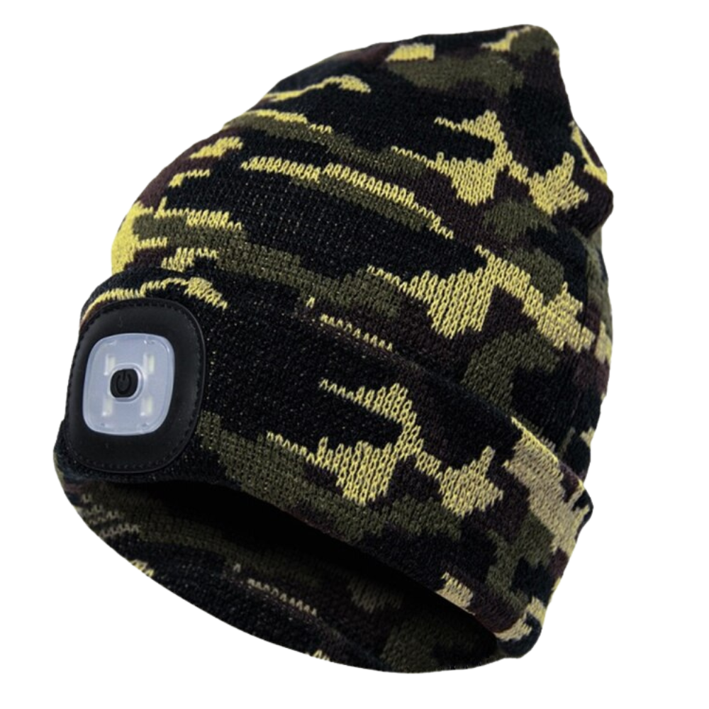 Hat with lamp