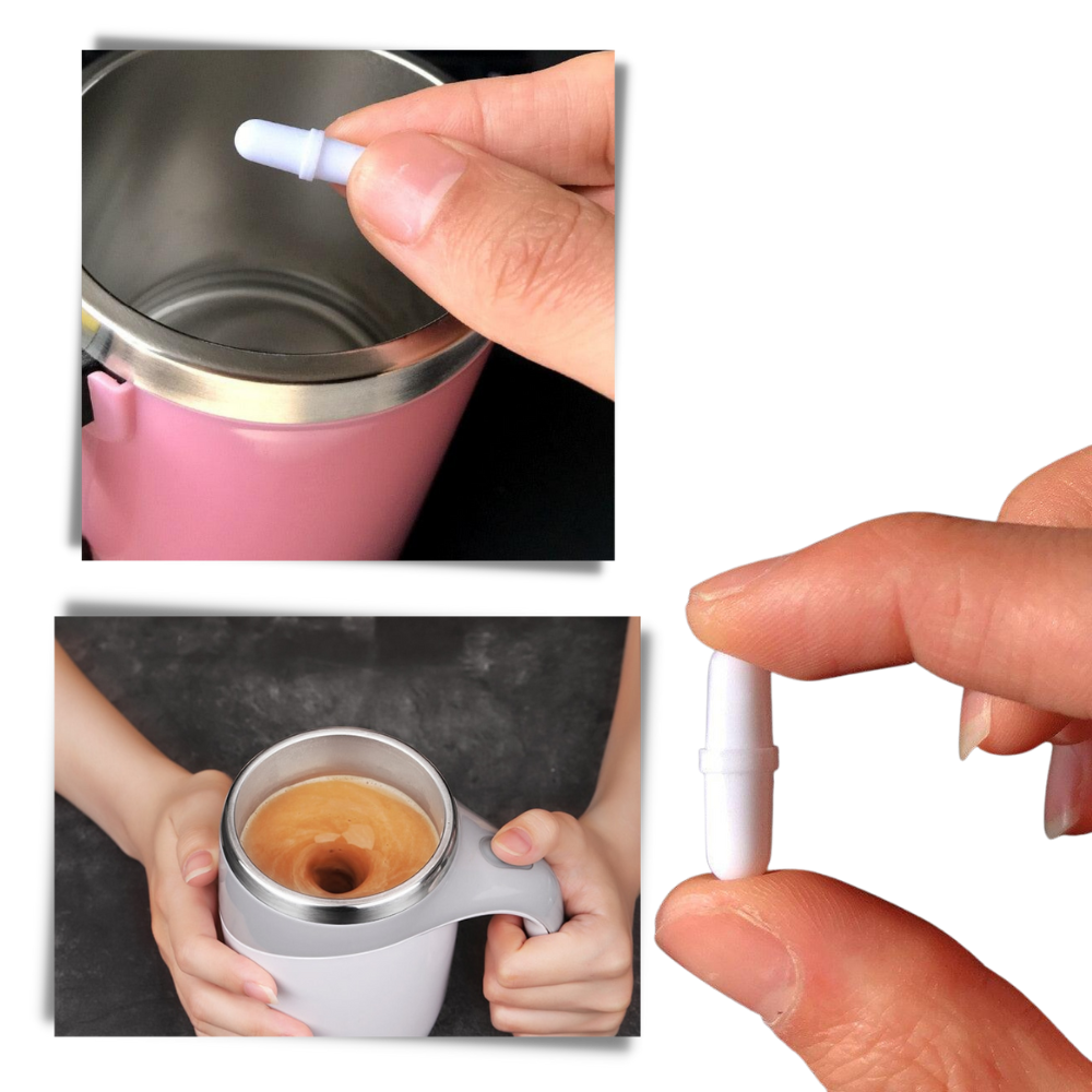 5-pack med magnetiska kapslar för omrörning - Ozerty