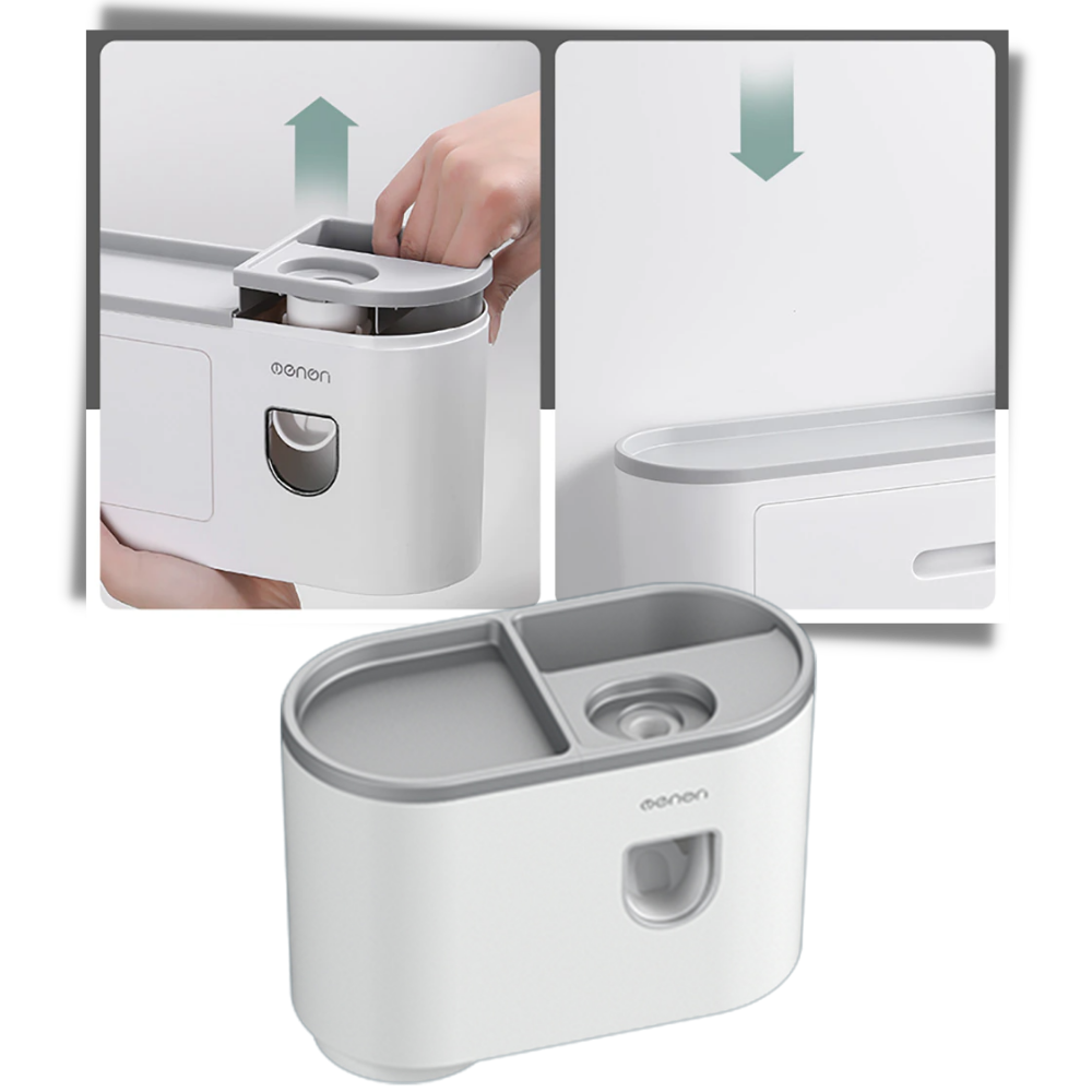 Allt-i-ett dispenser för tandkräm - Ozerty