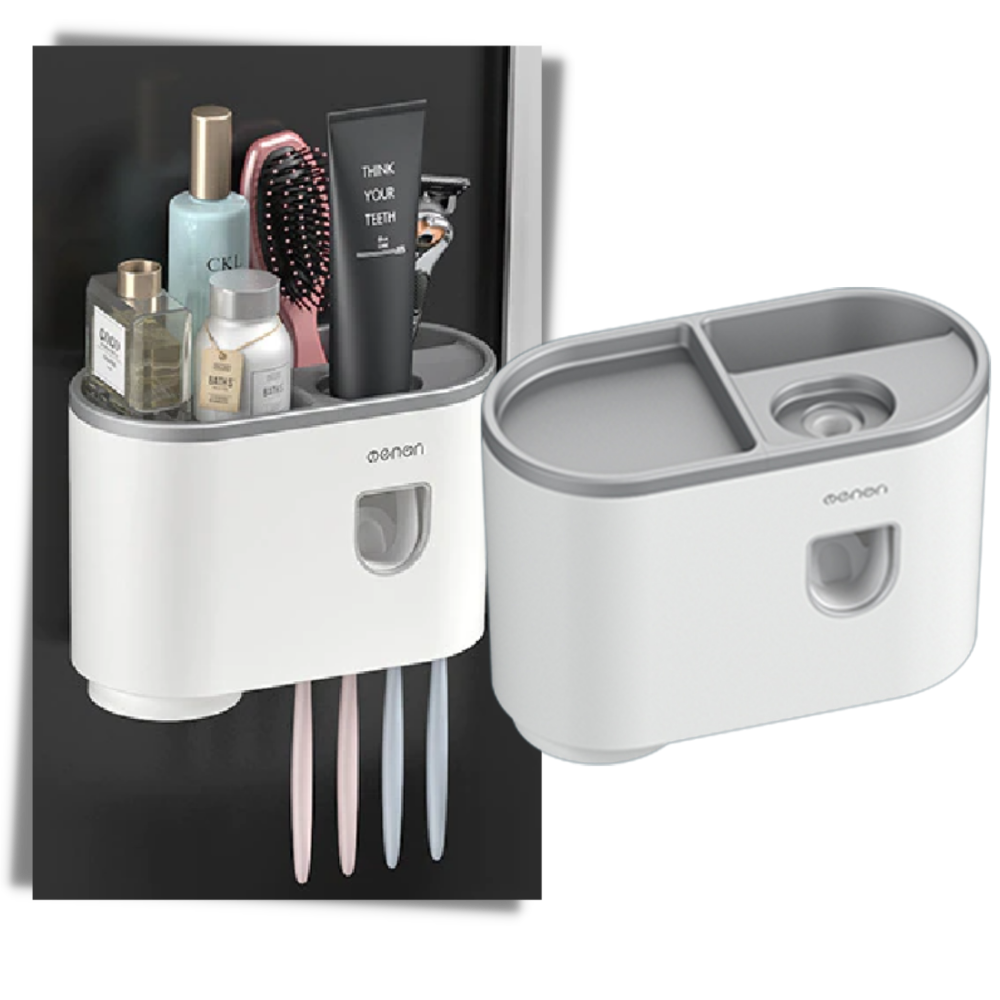 Allt-i-ett dispenser för tandkräm - Ozerty