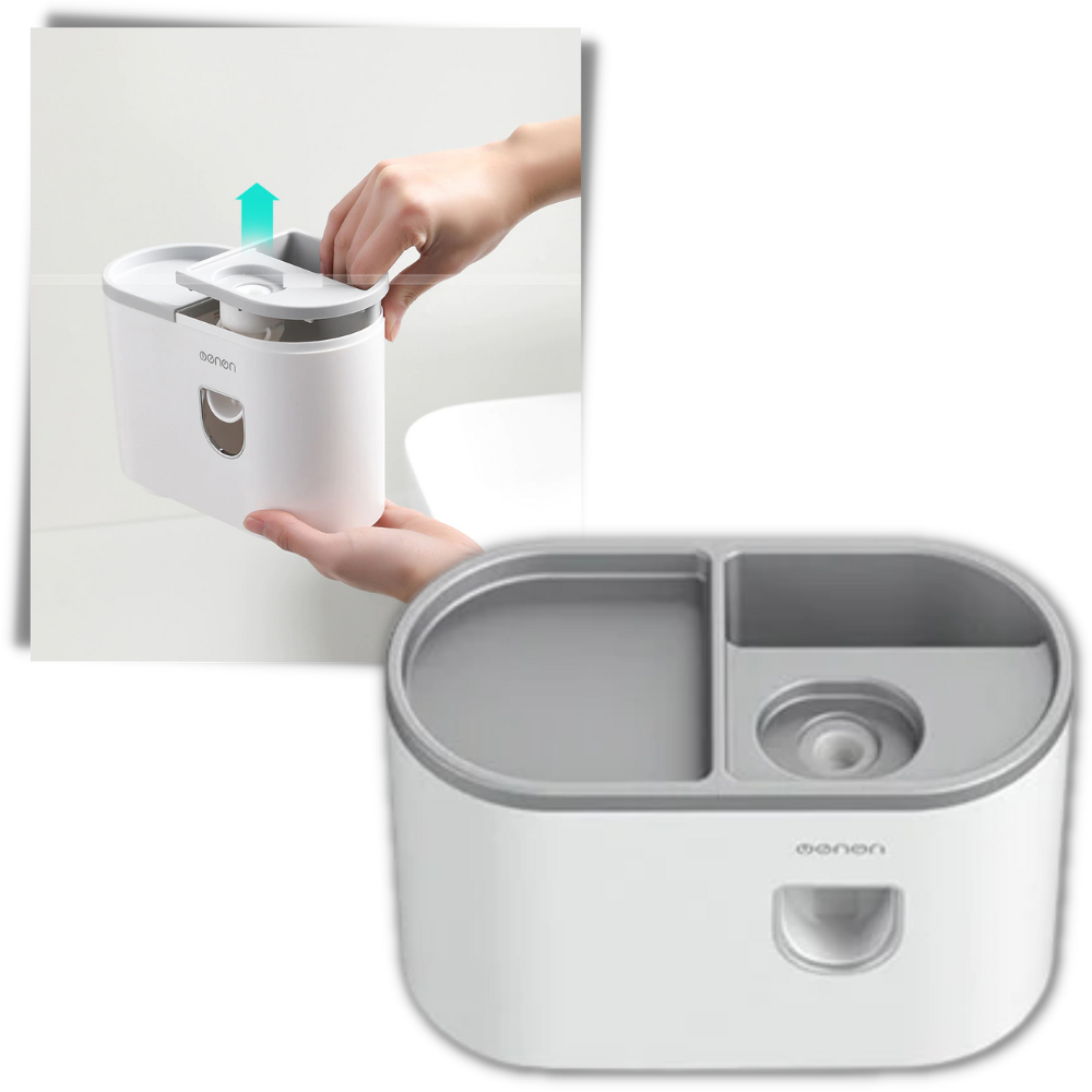 Allt-i-ett dispenser för tandkräm - Ozerty