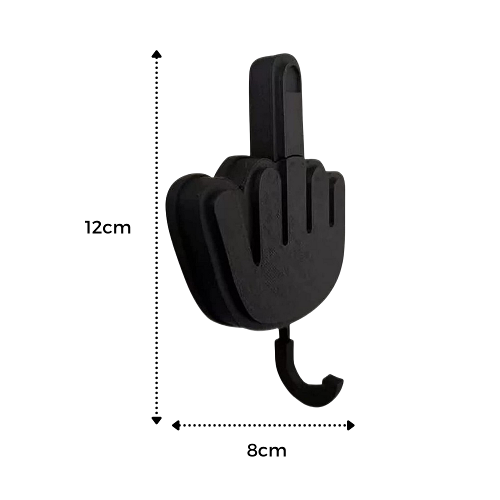 Självhäftande nyckelkrok med långfinger - Ozerty