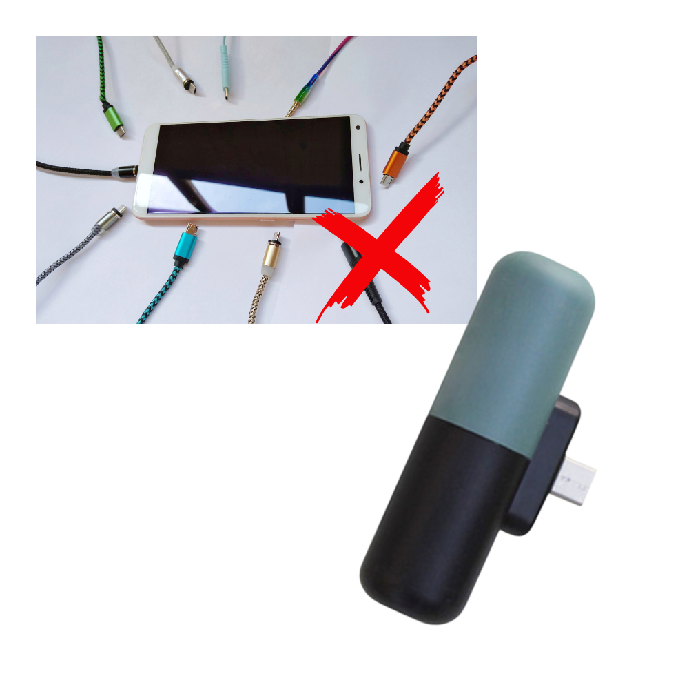 Mini bärbar power bank - Ozerty