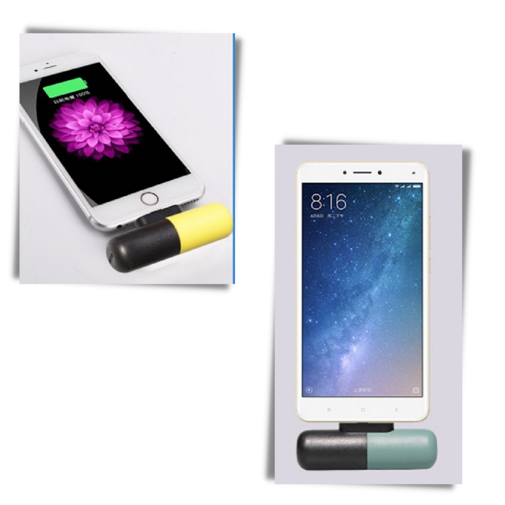 Mini bärbar power bank - Ozerty