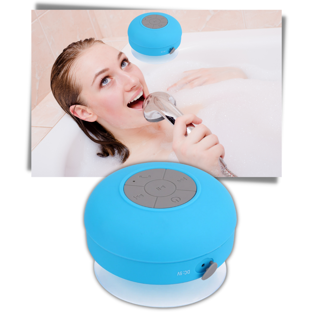 Mini vattentät Bluetooth-högtalare - Ozerty