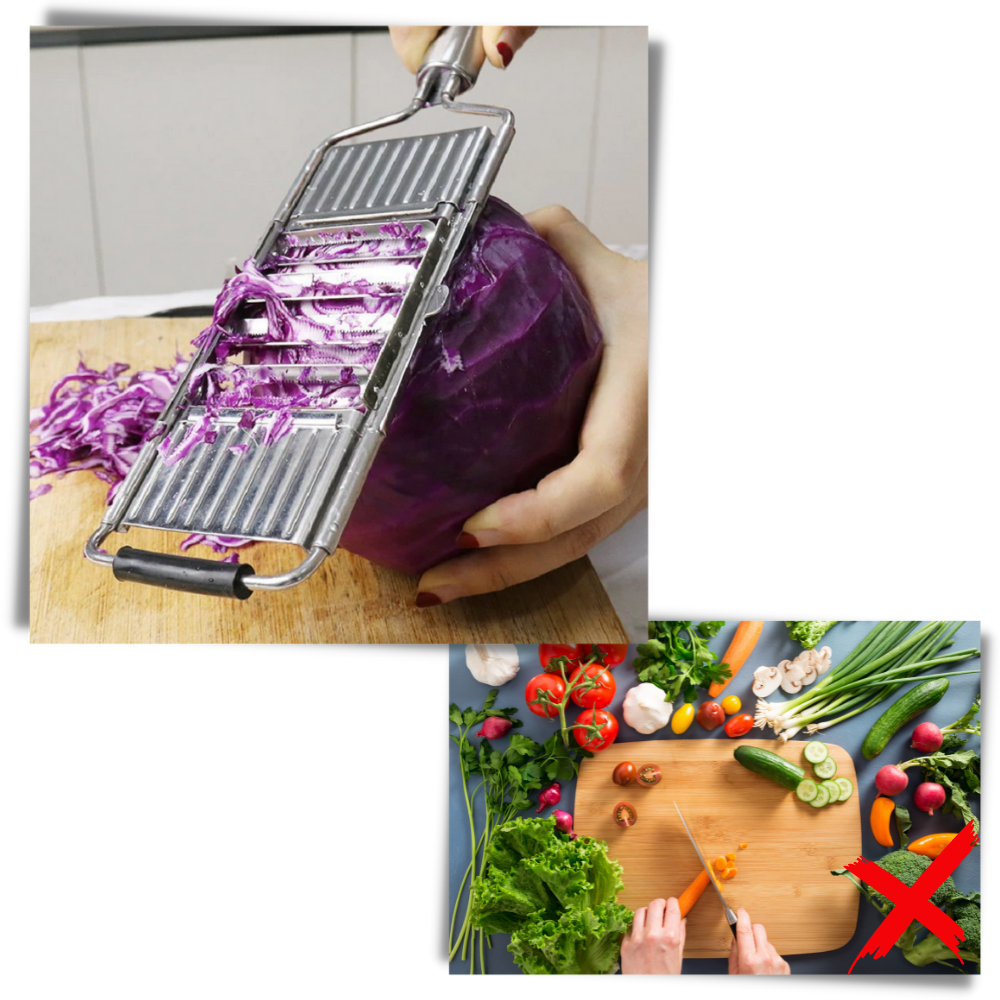 Multifunktionell köksskivare och rivjärn - Ozerty