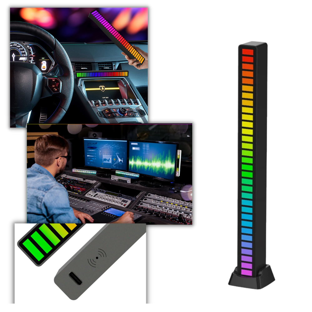 LED-ljus med musik - Ozerty