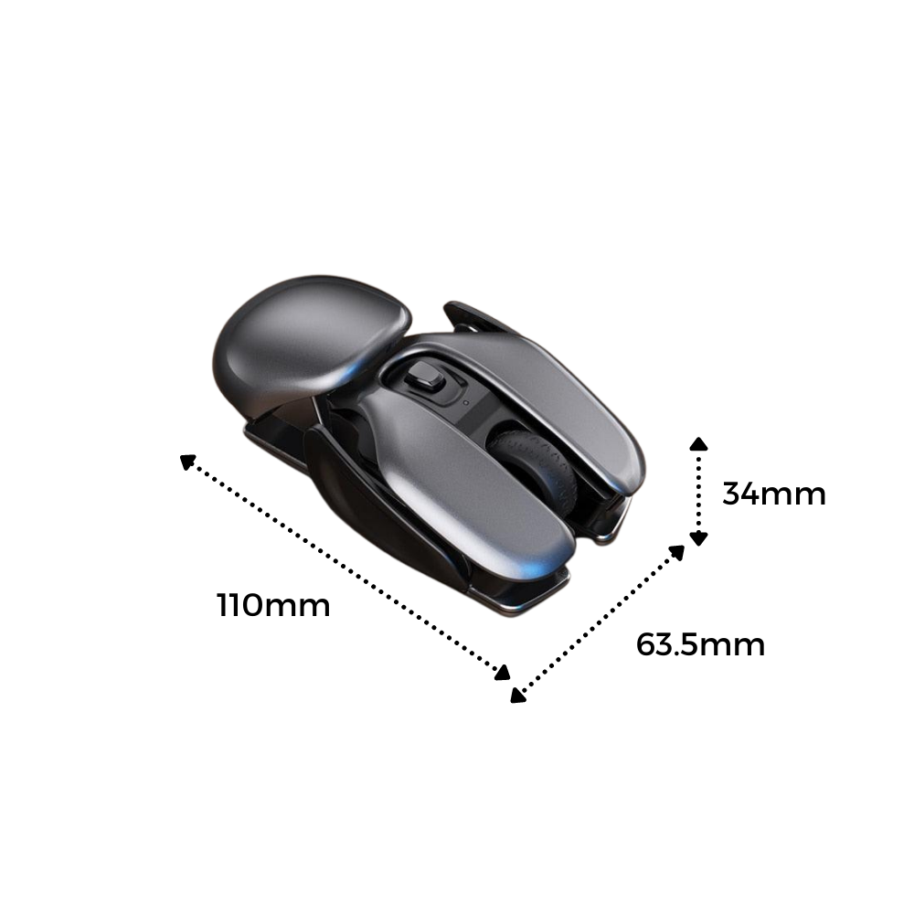 Trådlös ergonomisk spelmus - Ozerty