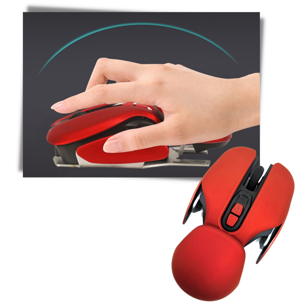 Trådlös ergonomisk spelmus - Ozerty