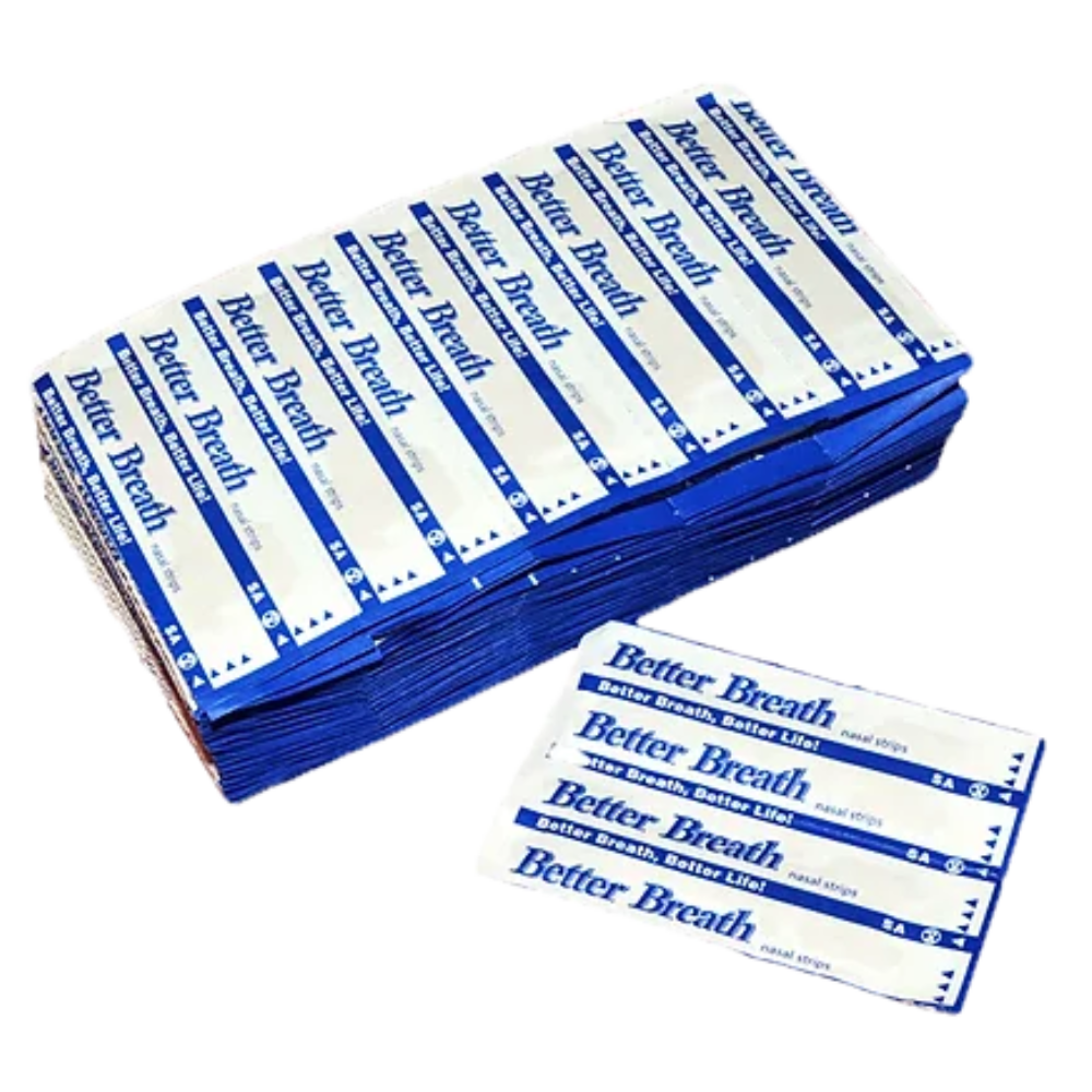 100-pack of nasal strips against snoring