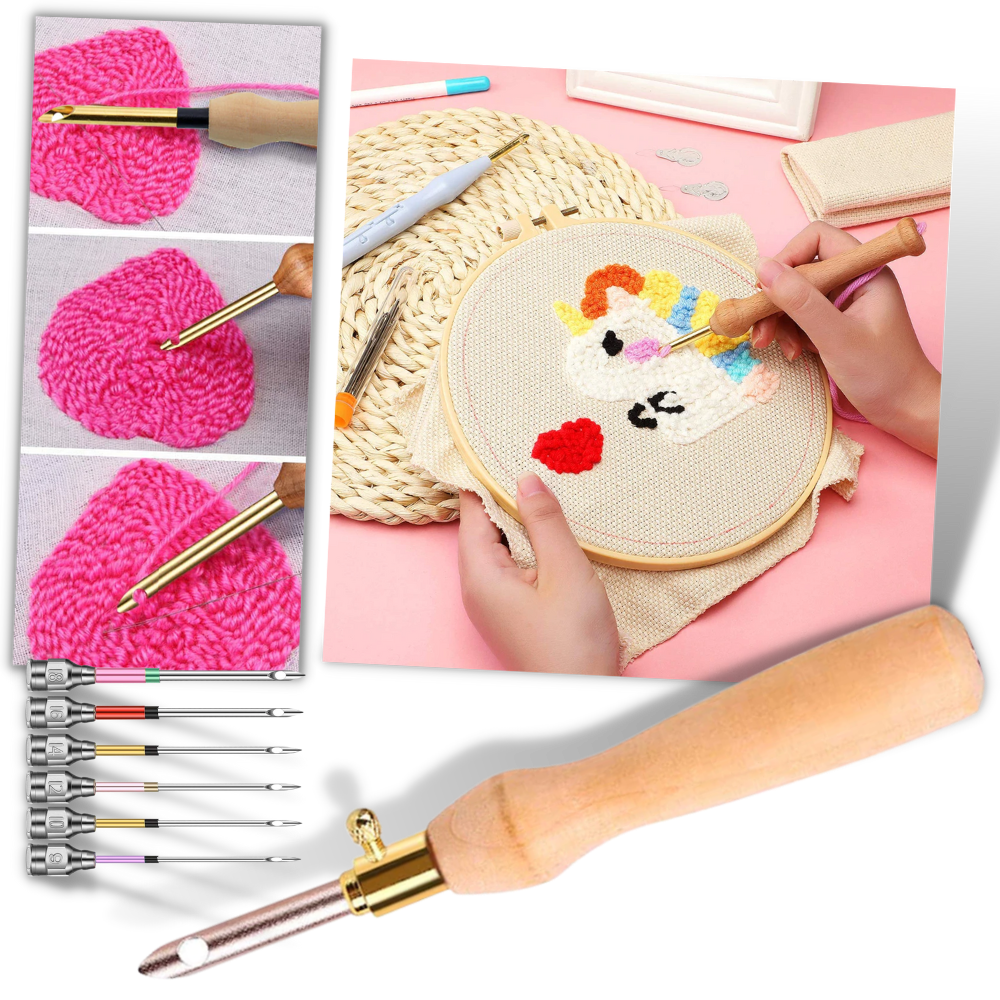 Kit med broderinålar - Ozerty
