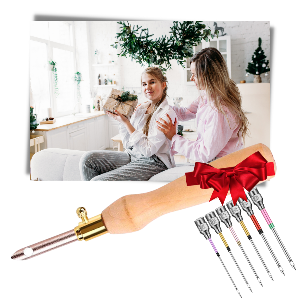 Kit med broderinålar - Ozerty