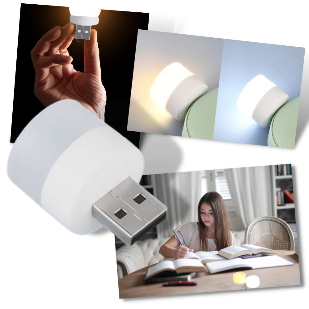 Mini USB LED-lampa - Ozerty
