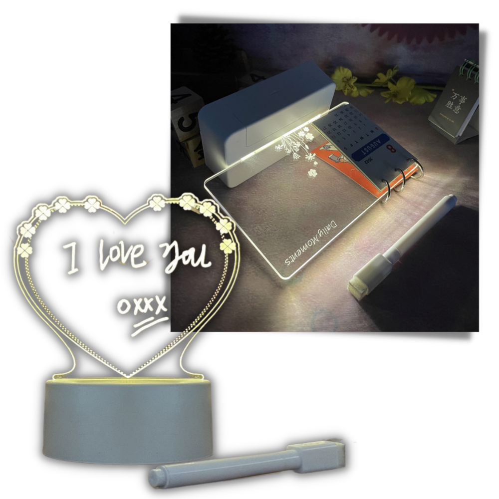 LED-tavla med penna - Ozerty