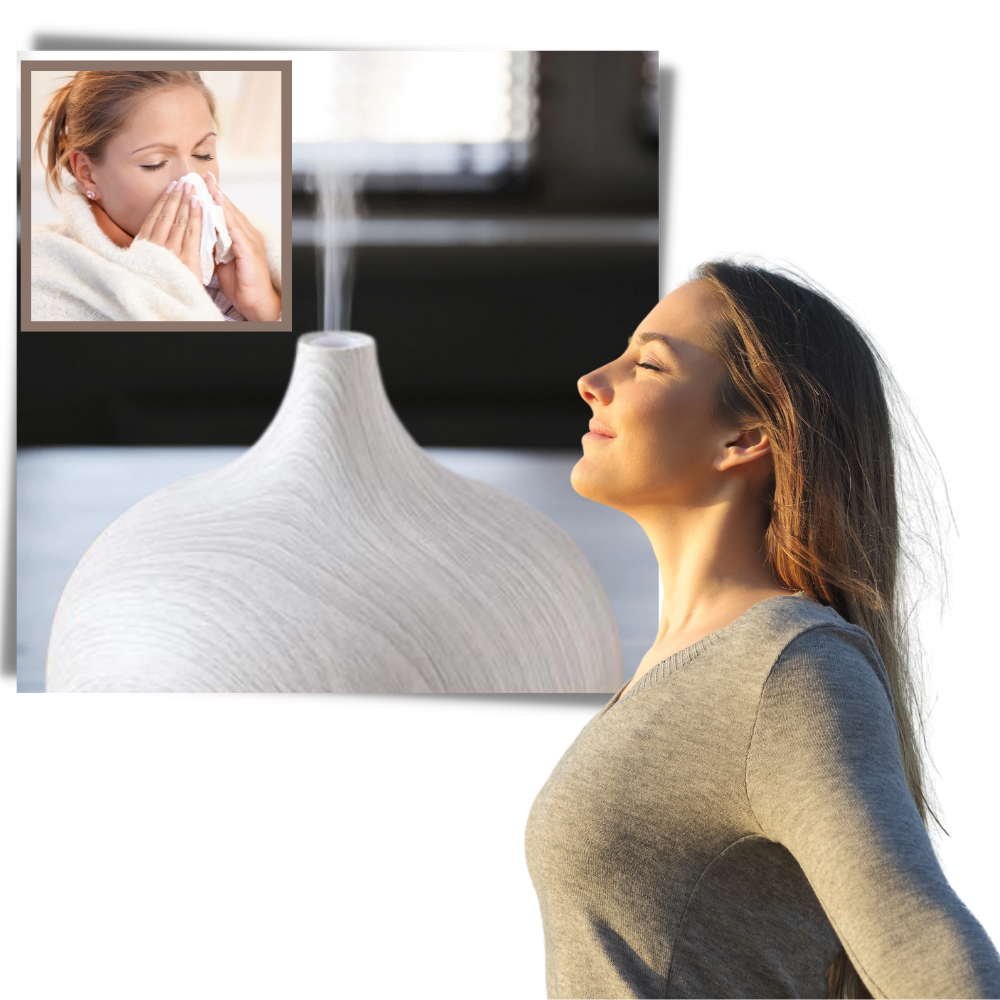 Diffusor och luftfuktare för eteriska oljor - Ozerty