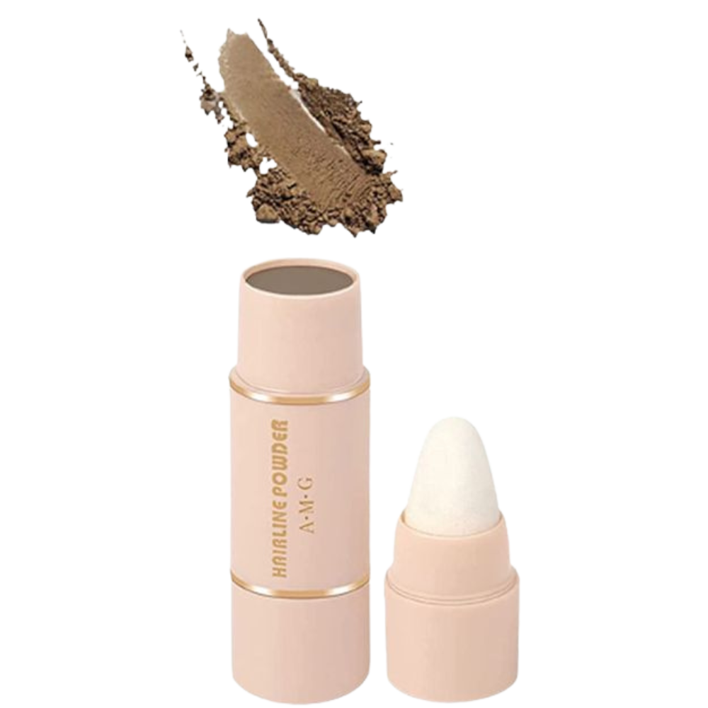 Eyebrow stamp with stencil