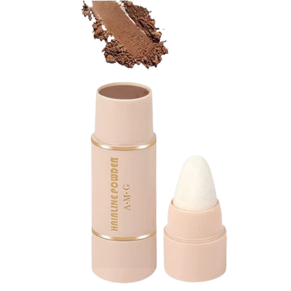 Eyebrow stamp with stencil