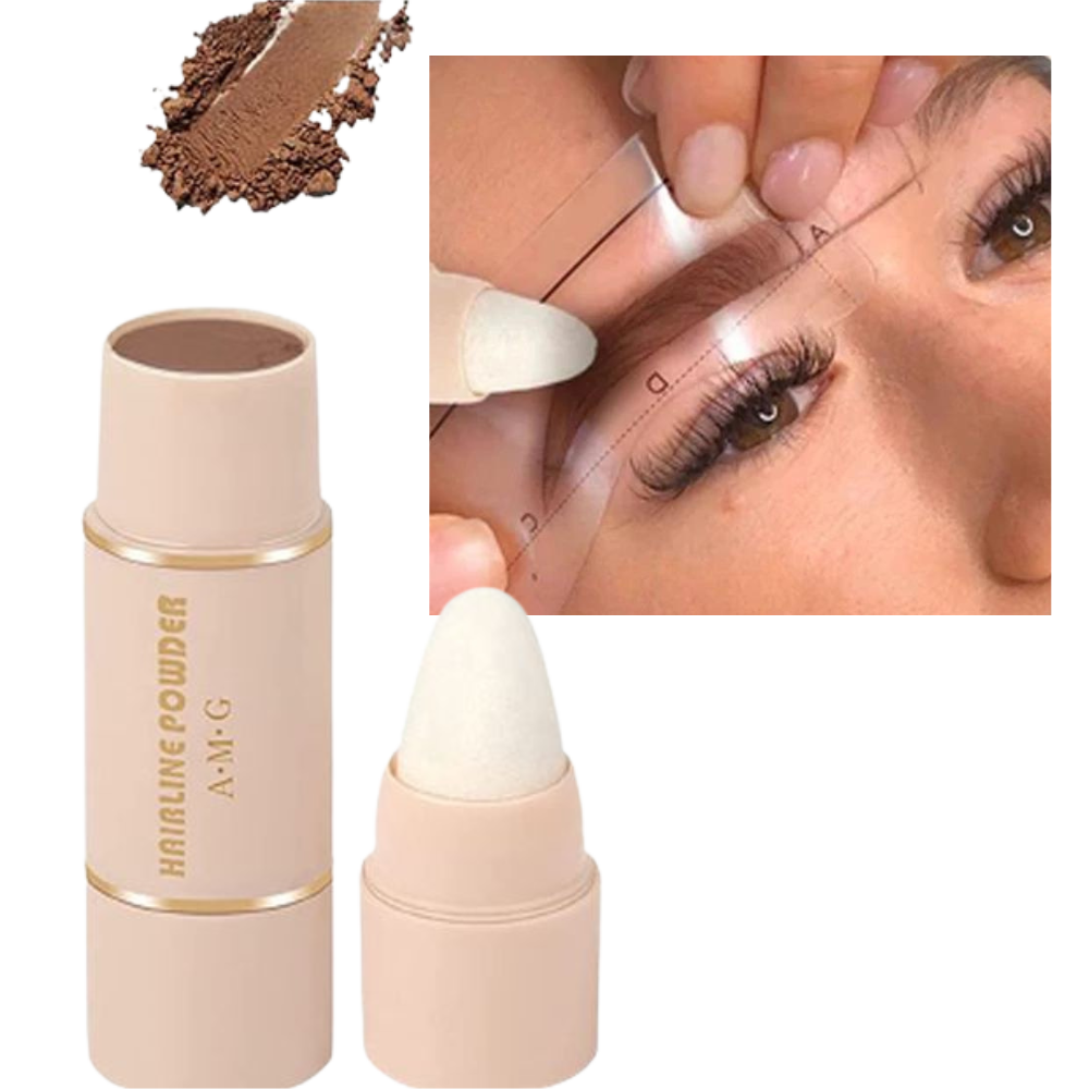 Ögonbrynsstämpel med stencil - Ozerty