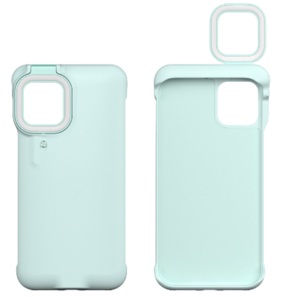 Telefonfodral med LED-ringljus - Ozerty