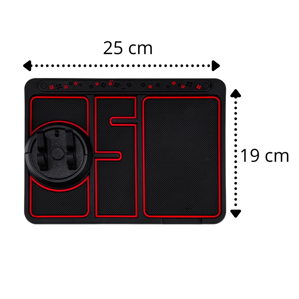 Glidfri pad och telefonhållare för bil - Ozerty