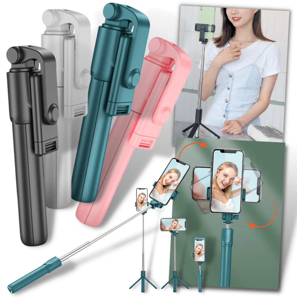 Selfie stick med stativ - Ozerty