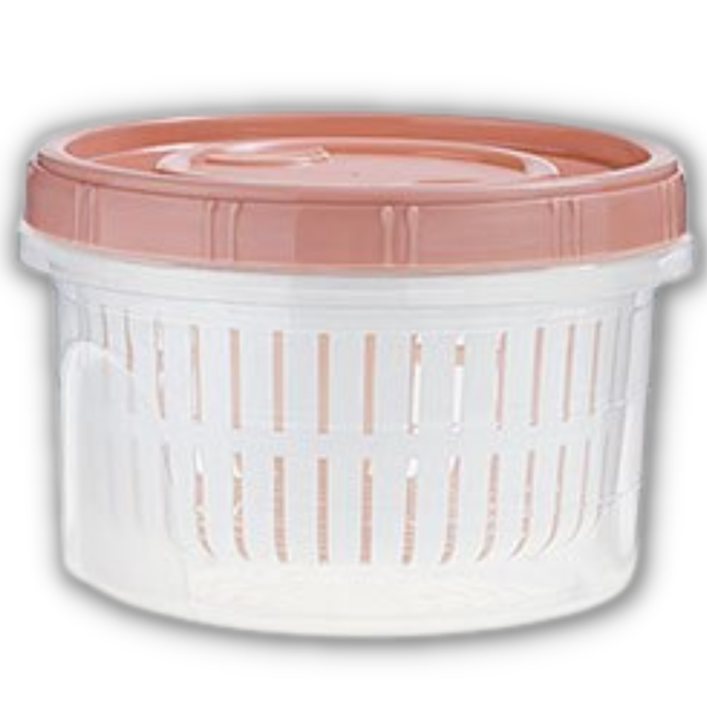 Food container with drainage