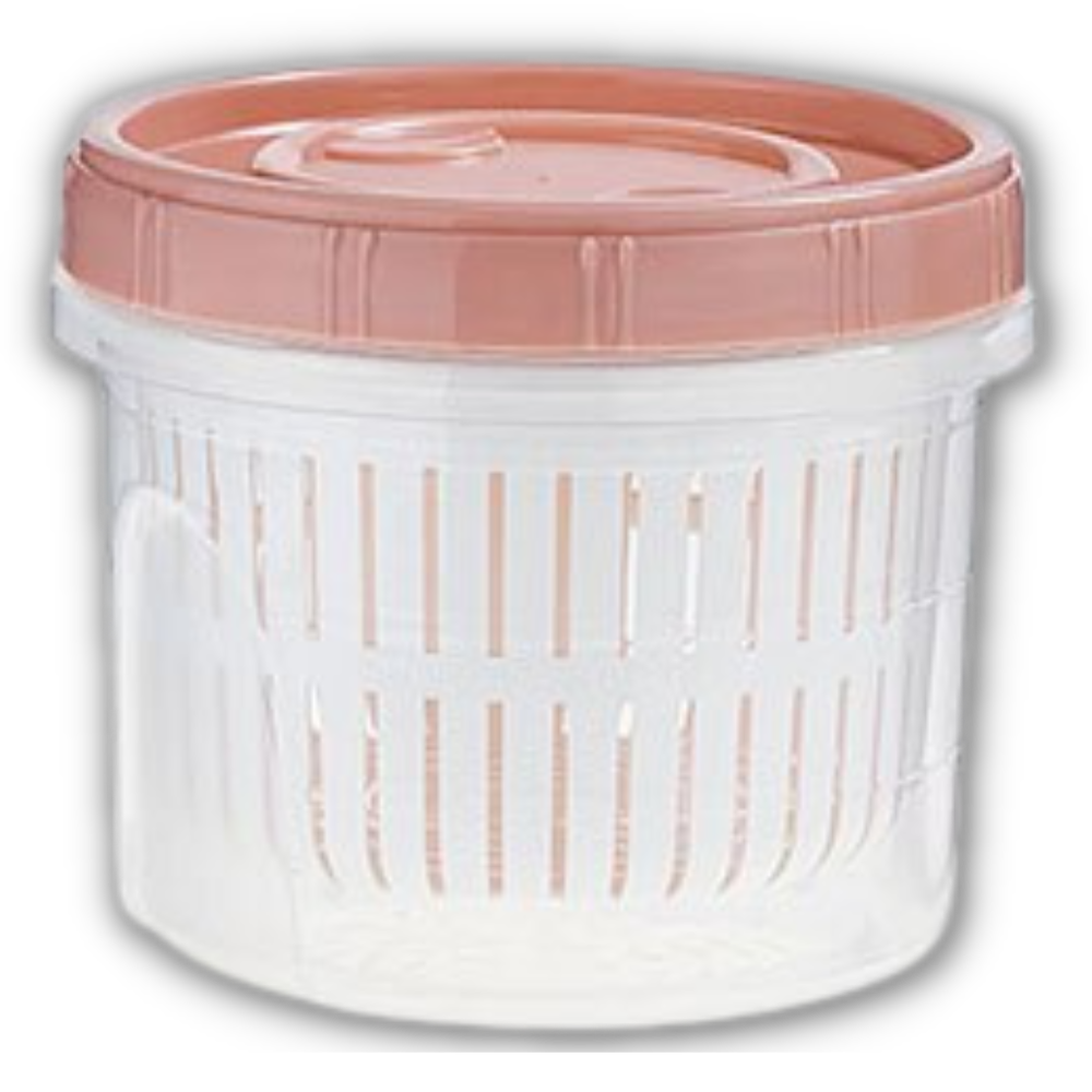 Food container with drainage