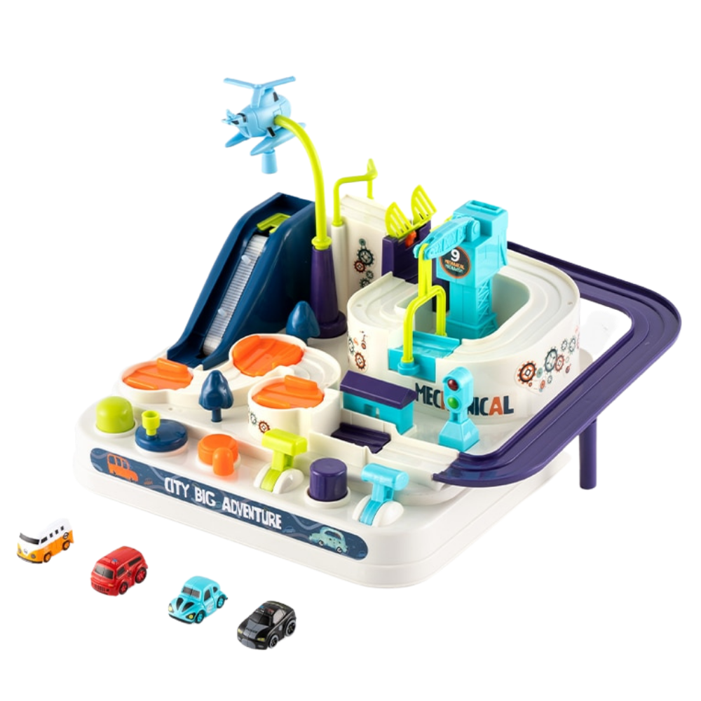 Mekanisk leksaksbil för barn