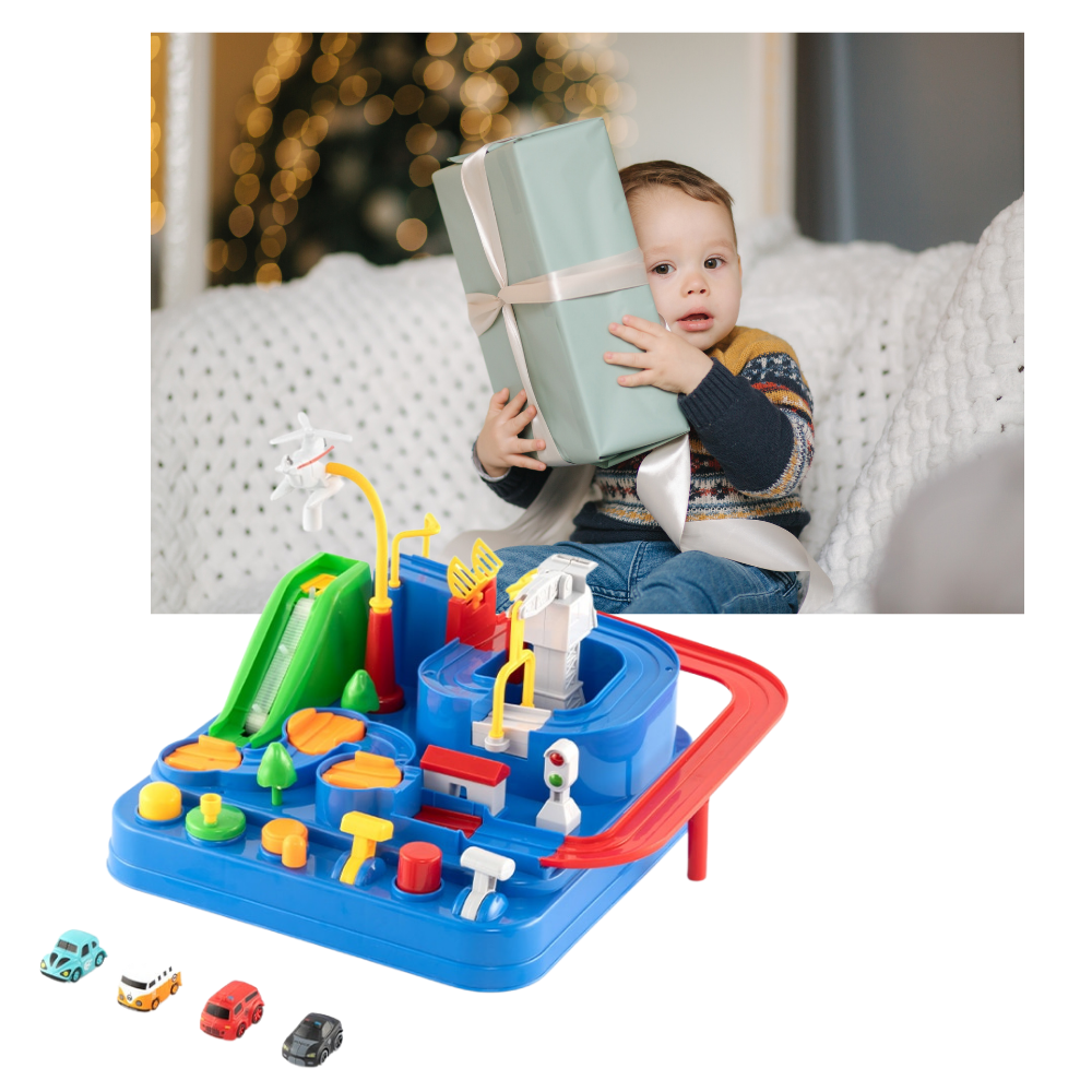 Mekanisk leksaksbil för barn - Ozerty