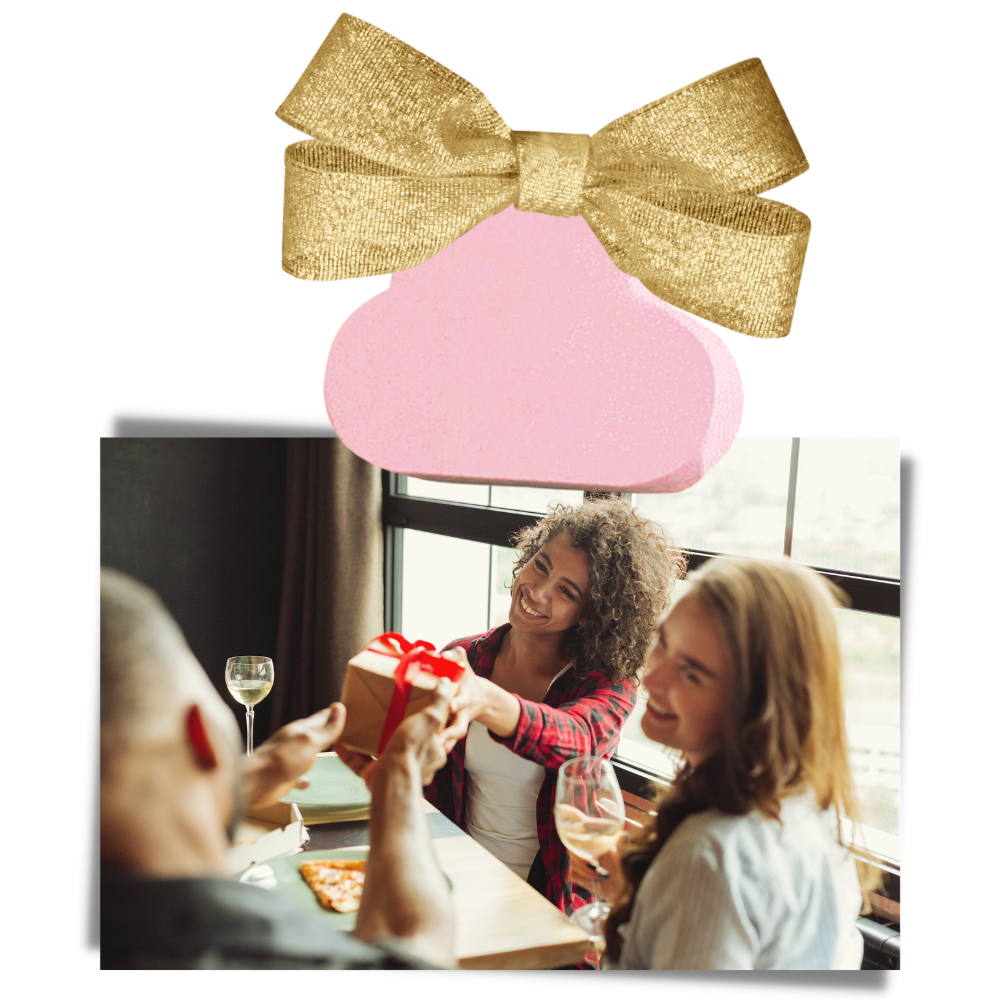 Färgglad badbomb med havssalt - Ozerty