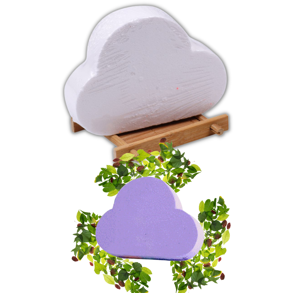 Färgglad badbomb med havssalt - Ozerty