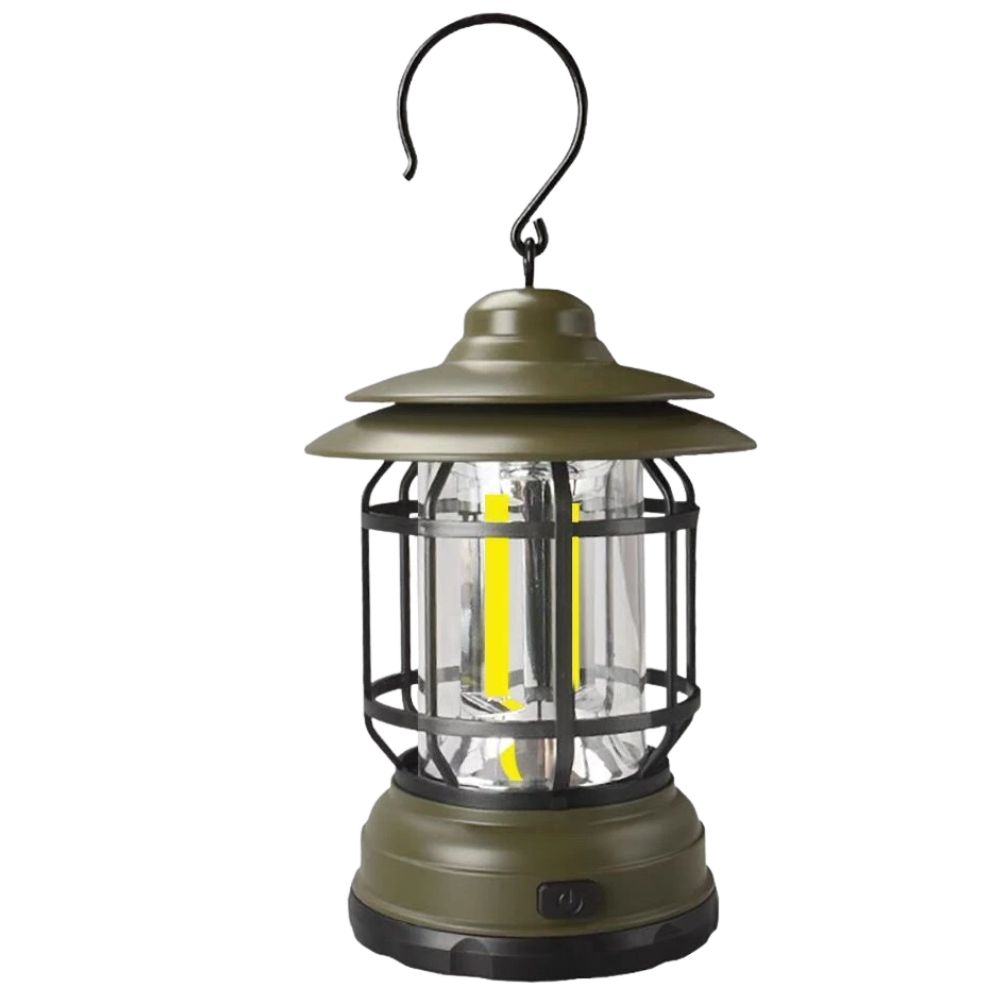 Retro LED campinglykta