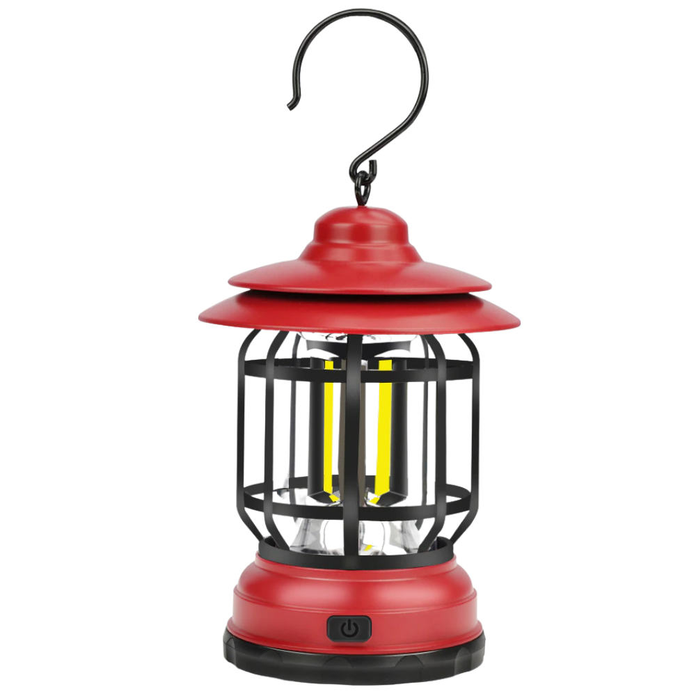 Retro LED campinglykta - Ozerty