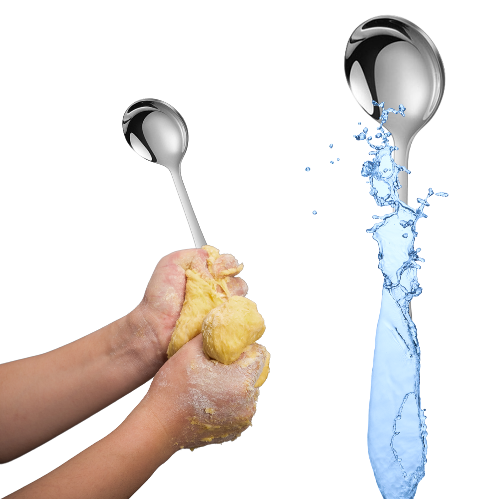 2-pack skedar i rostfritt stål - Ozerty