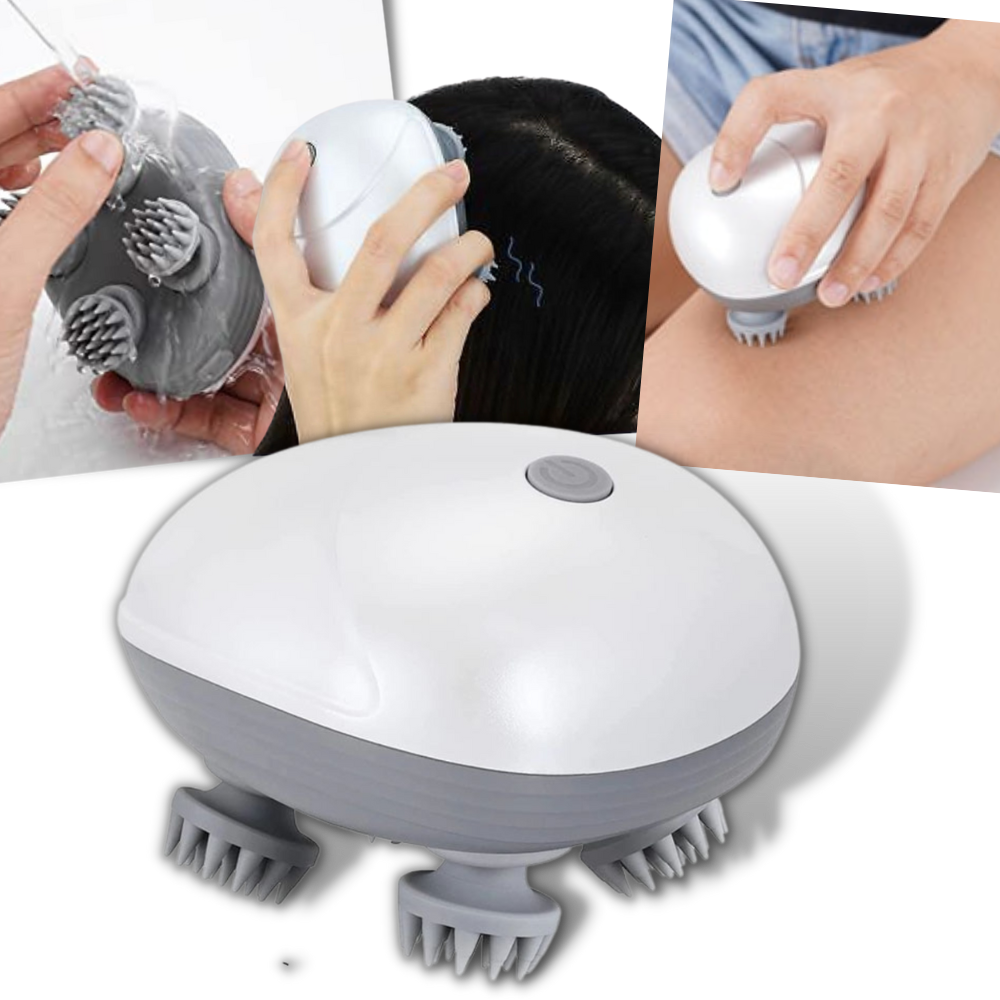 Vibrerande massage för hårbotten - Ozerty