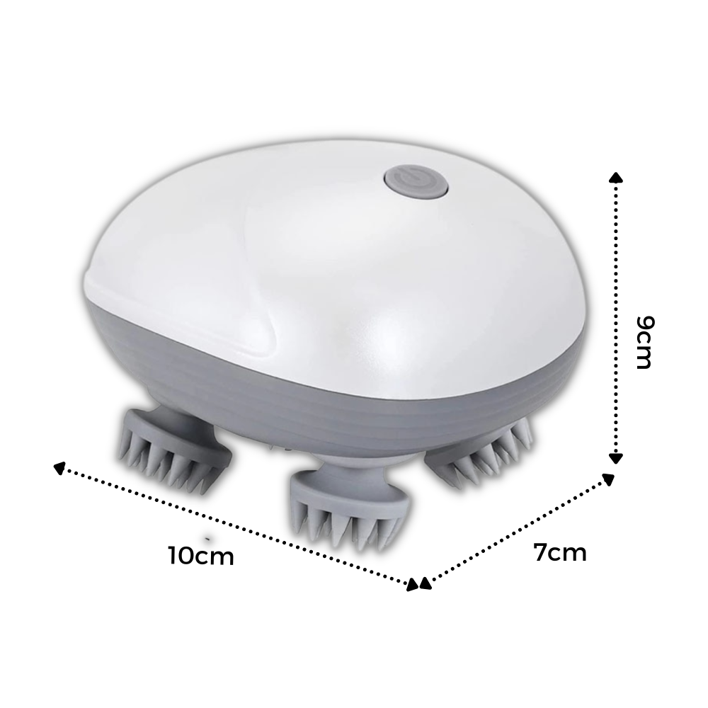 Vibrerande massage för hårbotten - Ozerty