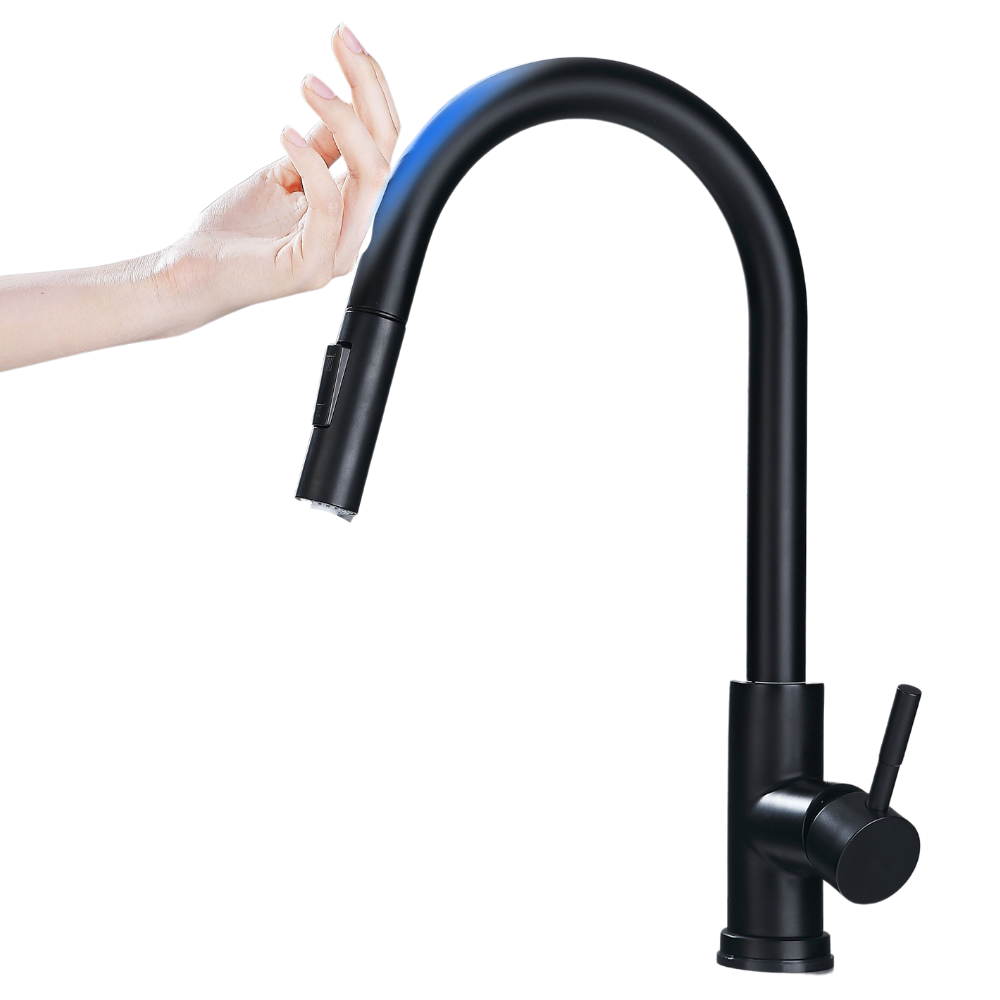 Flexibel kökskran med sensor