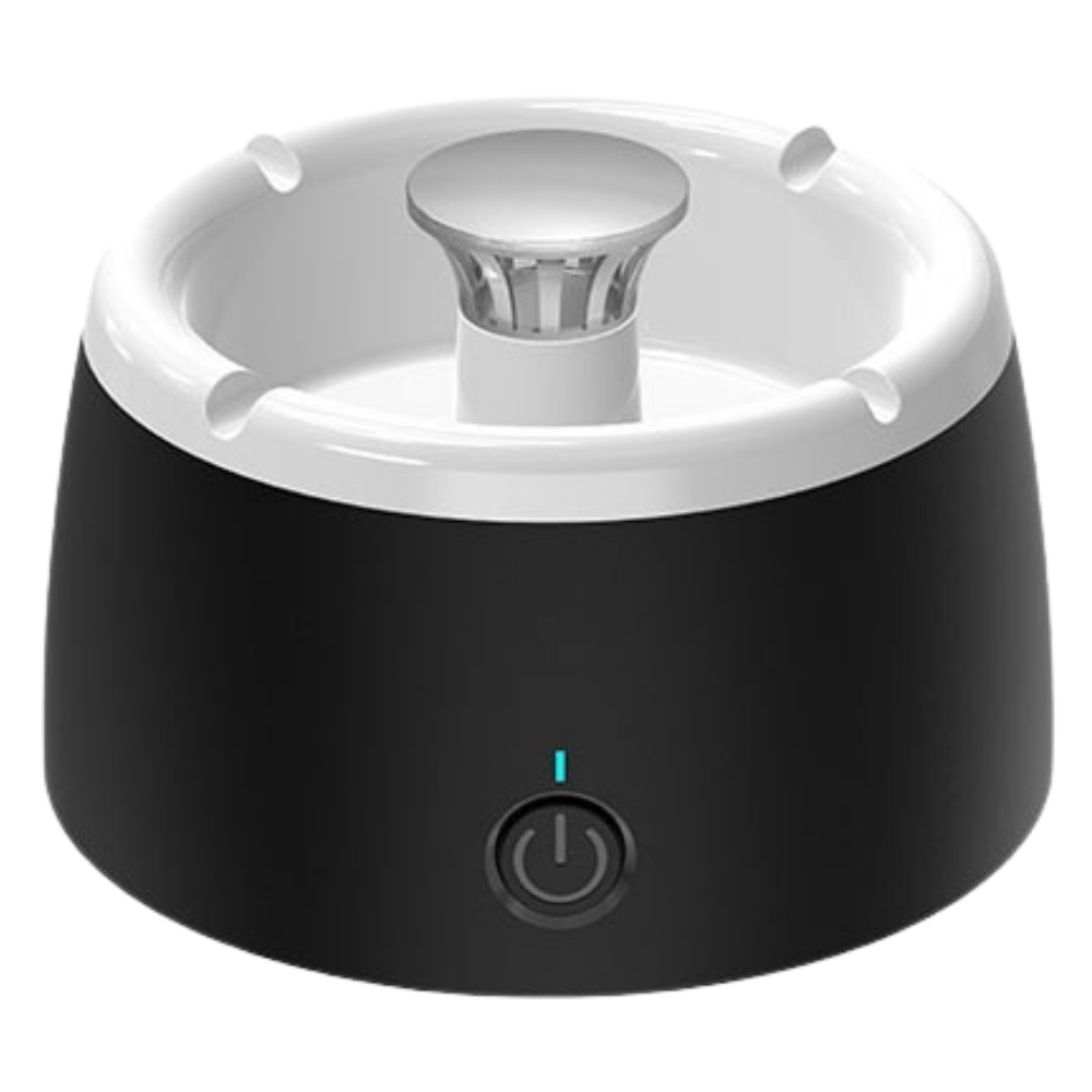 Ashtray with air purifier
