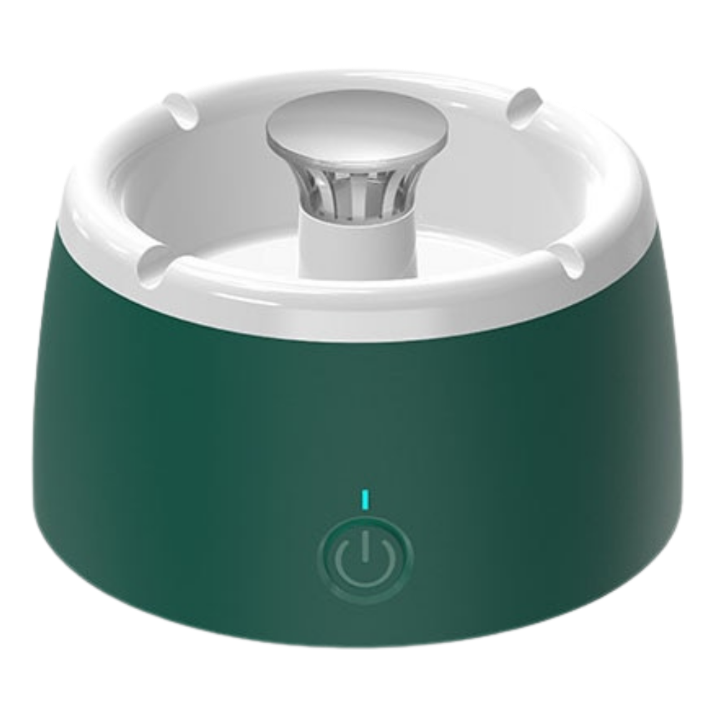 Ashtray with air purifier