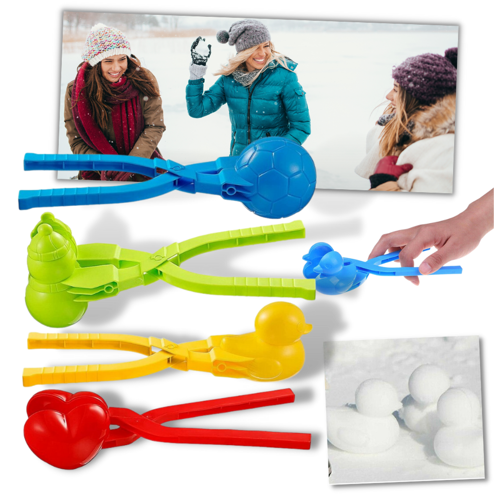 4-pack snöbollstillverkare - Ozerty