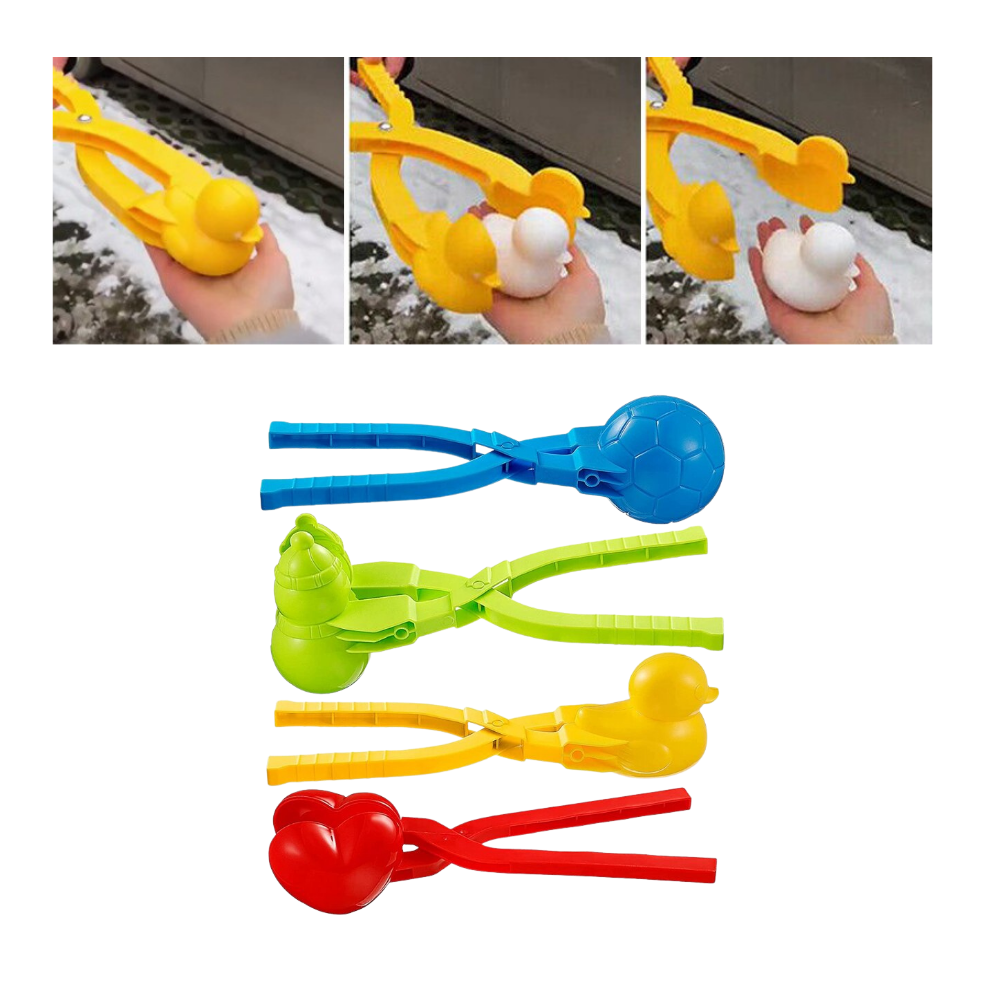 4-pack snöbollstillverkare - Ozerty