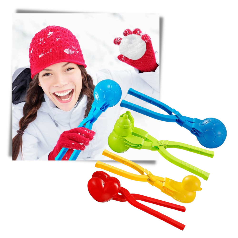 4-pack snöbollstillverkare - Ozerty