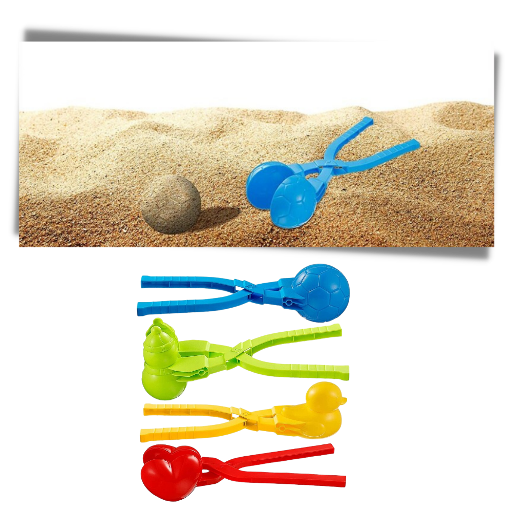 4-pack snöbollstillverkare - Ozerty