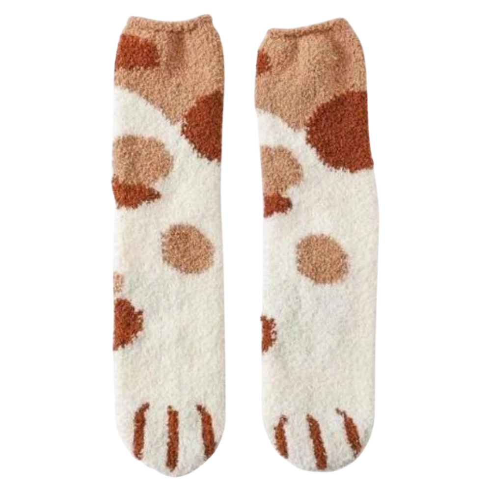 Vinterstrumpor med kattmönster - Ozerty